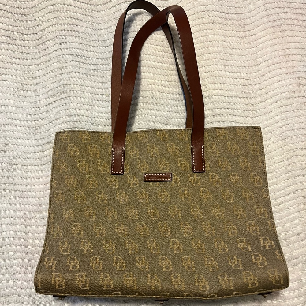 DOONEY & BOURKE Canvas Monogram Tote